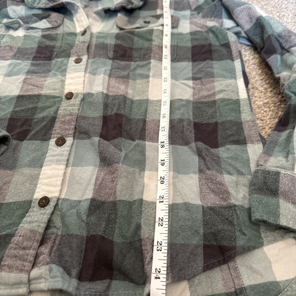Women Patagonia Flannel Button Up Shirt - Picture 4 of 5